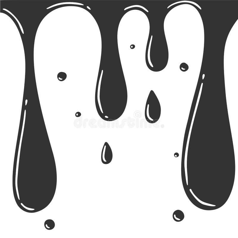 pic Black And White Slime Clipart black slime stock illustrations 1 854