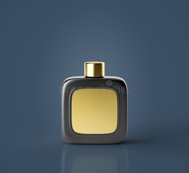 Download Black Fragrance Perfume Bottle Mockup Stock Illustration - Illustration of essence, label: 104700882