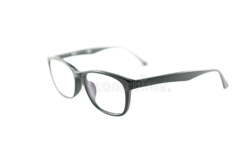 Black frame eye glasses stock photo. Image of view, object 100744794