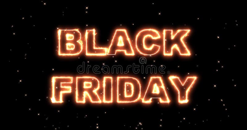 Black friday animation on background libre illustration