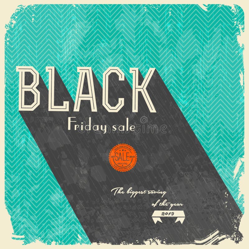 Black Friday Calligraphic Designs / vintage style