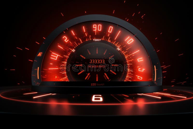 Black Friday Countdown Clock GIF for Social Stock Illustration