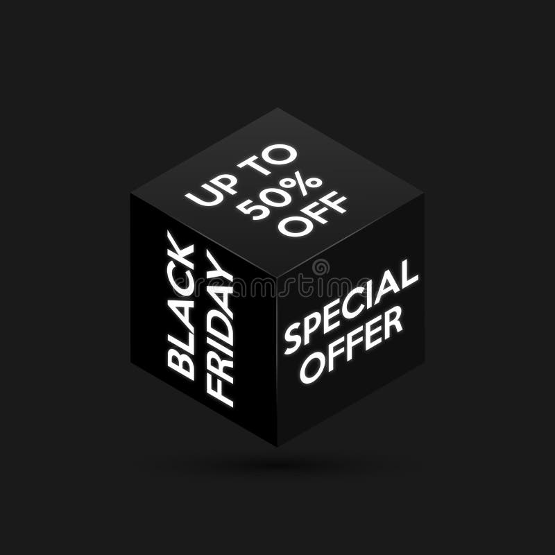 Friday Sale Banner Stock - Illustration of discount, black: