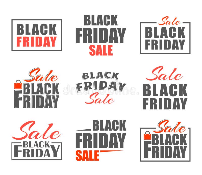 Black Friday labels stock vector. Illustration of label 103539424