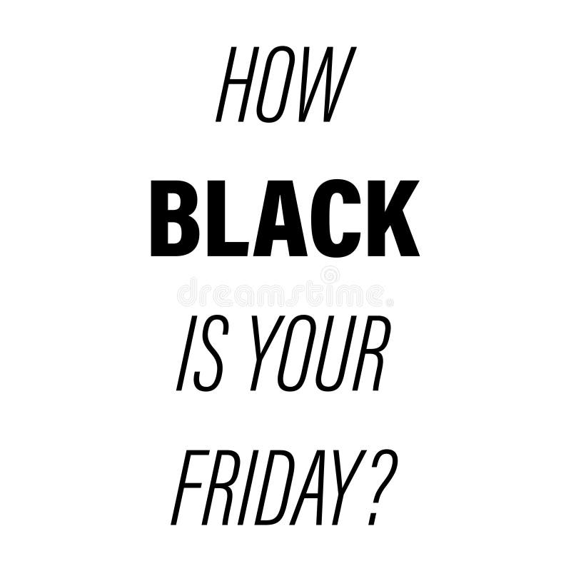 Black Friday Sale Advertisement Mock Up Vector Stock Vector