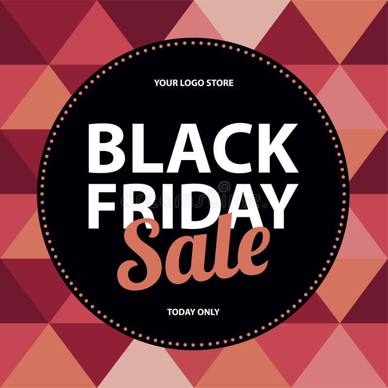 Black friday card stock vector. Illustration of cheap 100090853