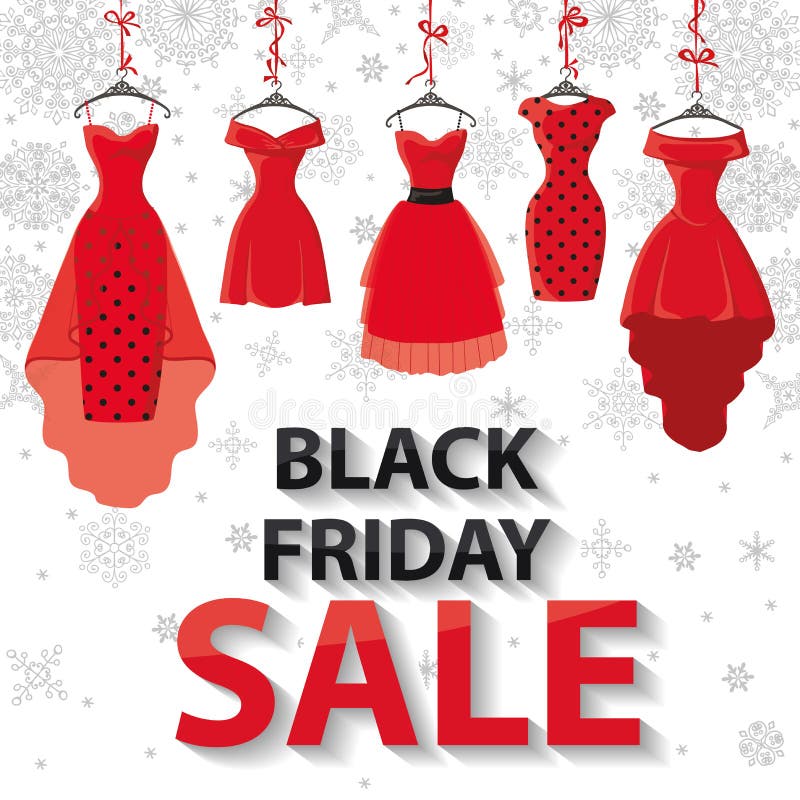 Black friday Sale.Red Party dresses ,snowflakes