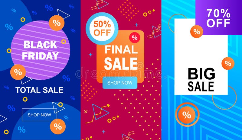 Black Friday slutsumma Sale Stora Sale 70 procent vektor illustrationer Black Friday slutsumma Sale Stora Sale 70 procent vektor illustrationer
