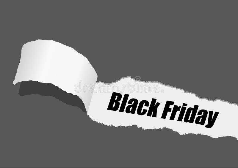 Black Friday vector illustration