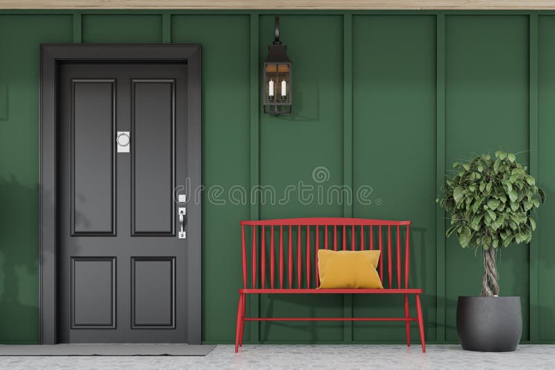 Red Front Door Stock Illustrations 2 838 Red Front Door Stock