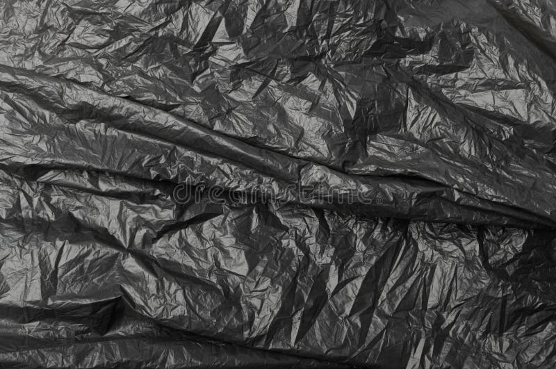 Black Garbage Bag Texture stock image. Image of empty - 254414157