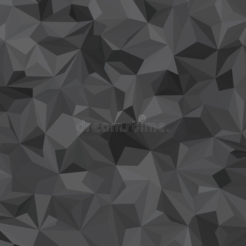 Black Geometric Design. Vector Triangle. Eps 10 Stock Illustration
