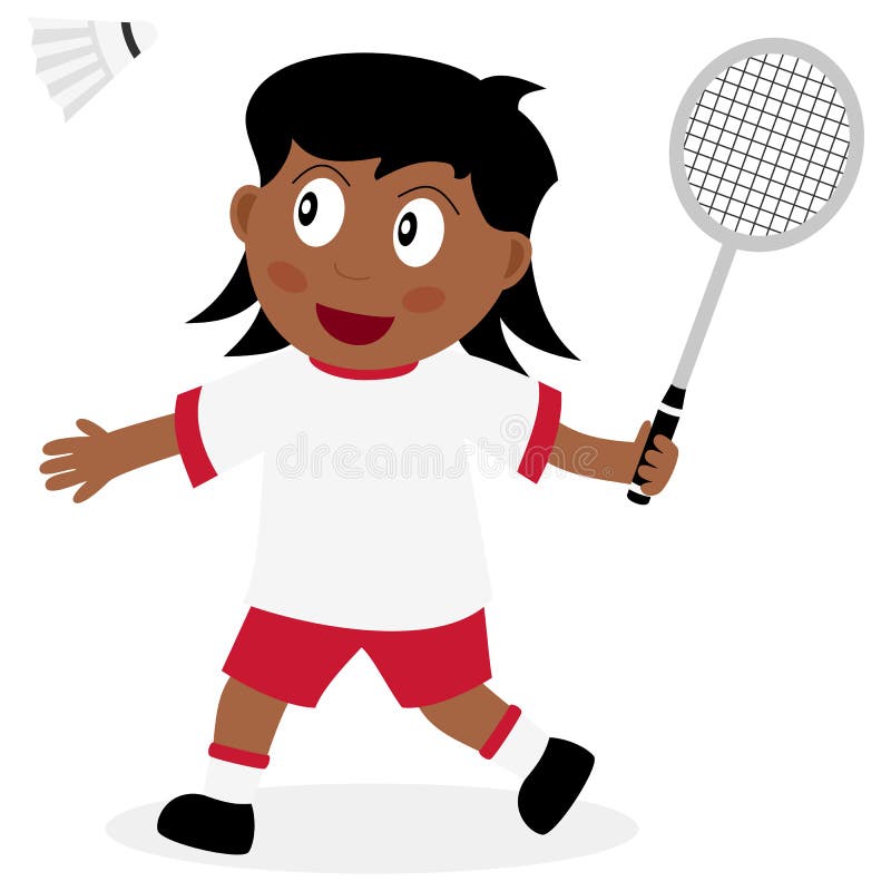 Girl Playing Badminton Stock Illustrations – 627 Girl Playing Badminton  Stock Illustrations, Vectors & Clipart - Dreamstime