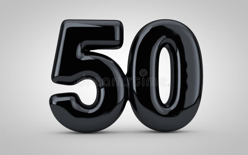 The Number 50 stock illustration. Illustration of feast - 34444299