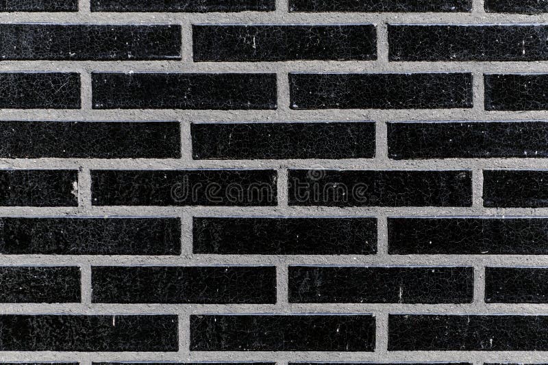 The Black Glossy Brick Wall of a Modern Apartment Building Stock Photo Image of structure