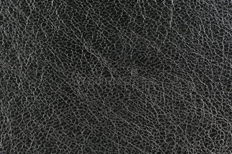 Black Glossy Leather Background Texture