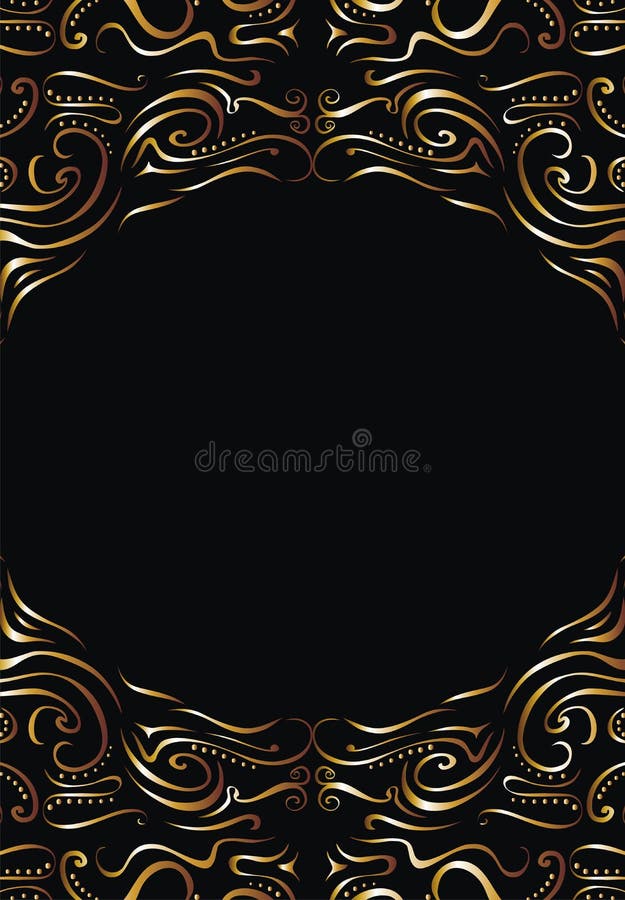 Black and gold background 03