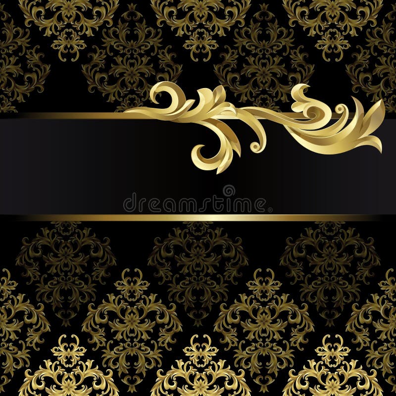 Black Gold Backgrounds Stock Illustrations 20,898 Black Gold