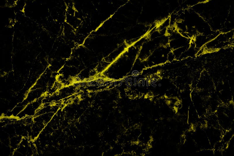 Black Gold Marble Texture Background in Natural Patterns with High