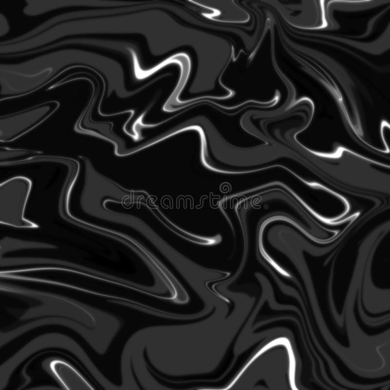 Black and Gray Marble Effect Background Stock Illustration
