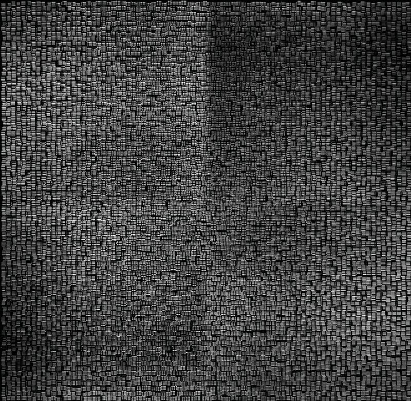 Black and Gray Mosaic Abstract Texture Background Stock Image Image