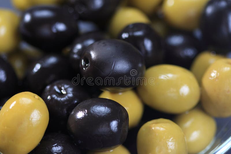 Black and Green Olives in a Bulk Stock Image Image of fruit, vegan