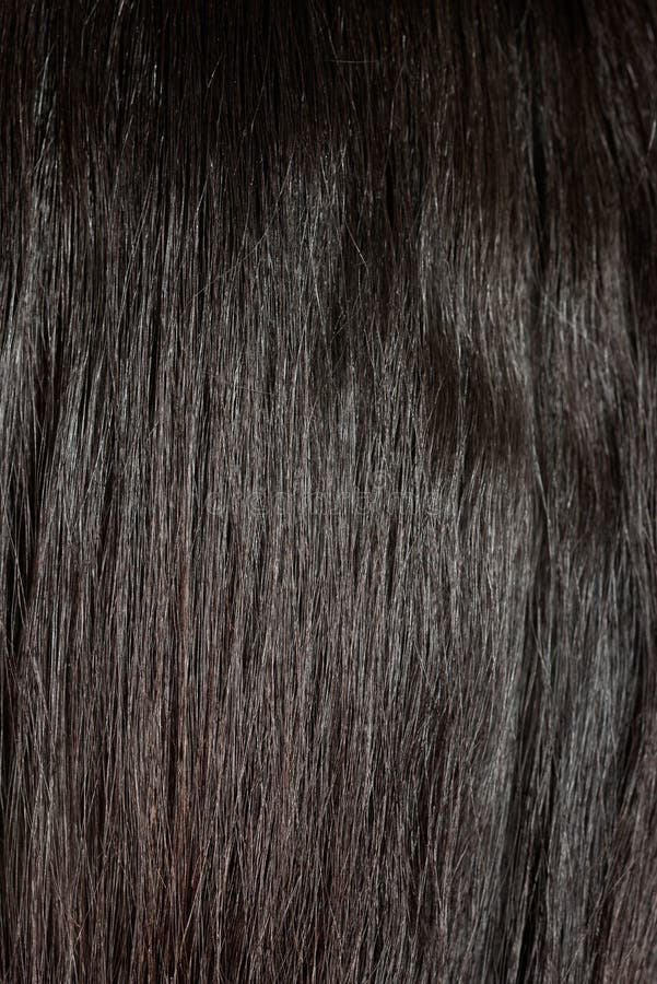 Black hair close up back stock image. Image of gloss 