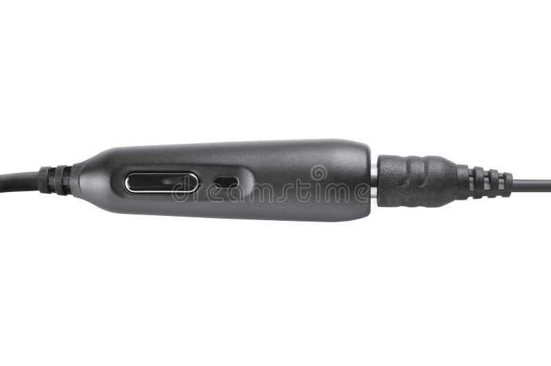 Black hands-free mobile phone audio headset microphone garniture macro closeup, isolated horizontal large detailed smartphone set stock photos Black hands-free mobile phone audio headset microphone garniture macro closeup, isolated horizontal large detailed smartphone set stock photos