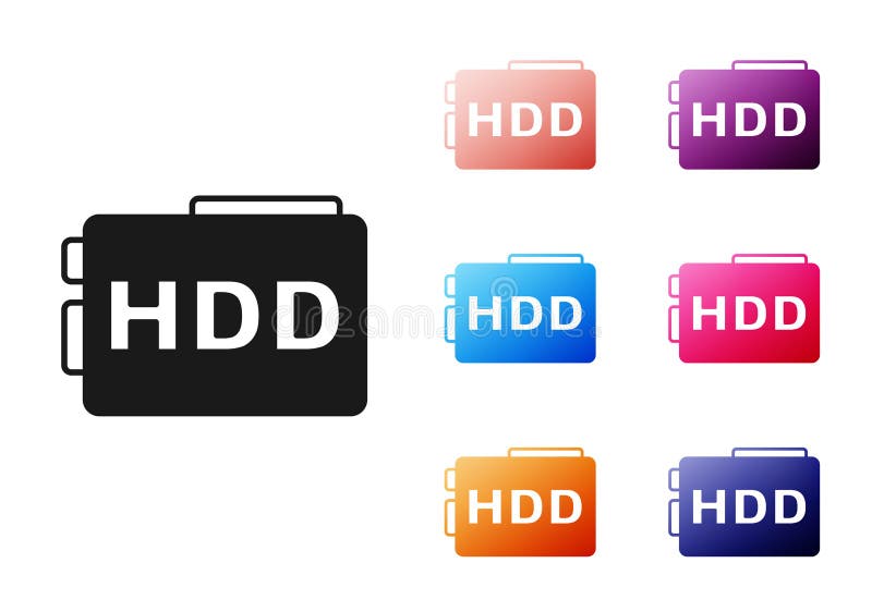 Set Hard Disk Drive HDD, RAM, Random Access Memory, Uninterruptible ...