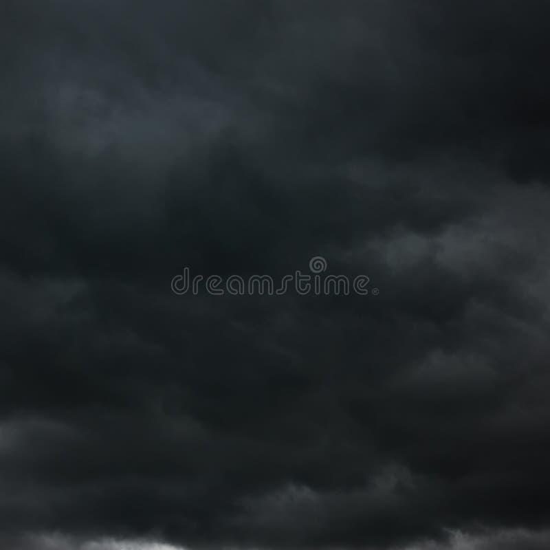 Black heavy clouds royalty free stock photos