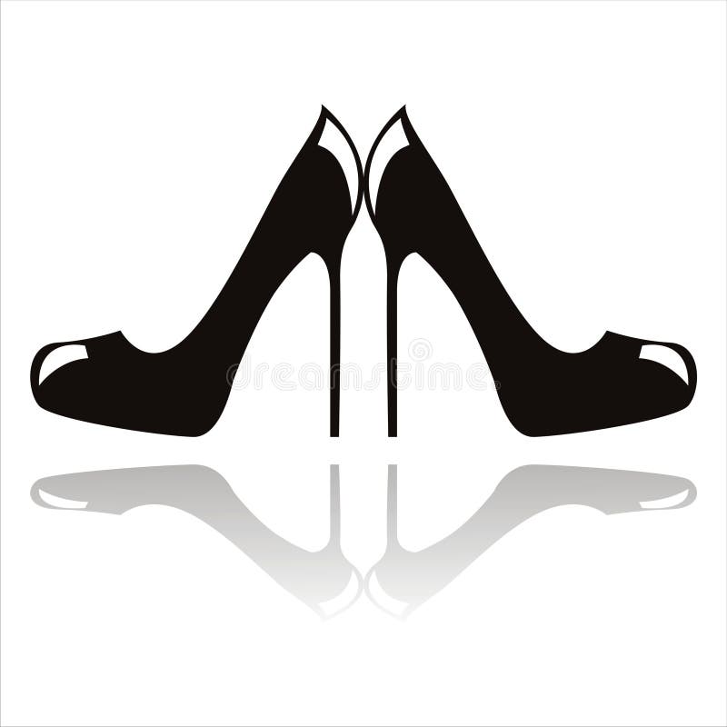 High heel shoes silhouette vector Stock Vector by ©attaphongw 24420785