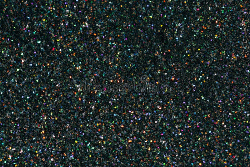Black Holographic Glitter Digital Paper Background Texture ...