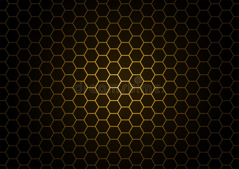 Black honeycomb Background