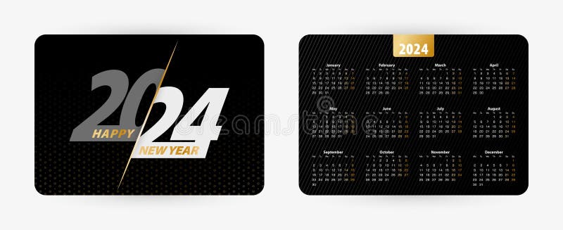 Horizontal Pocket Calendar 2023 In Italian Language New Year 2023 Icon