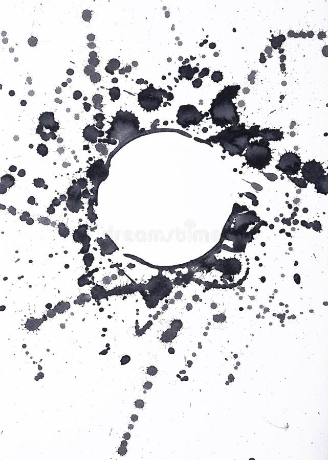 Black Spots Of Toxic Mold And Fungus Bacteria On A Wall Stock Image