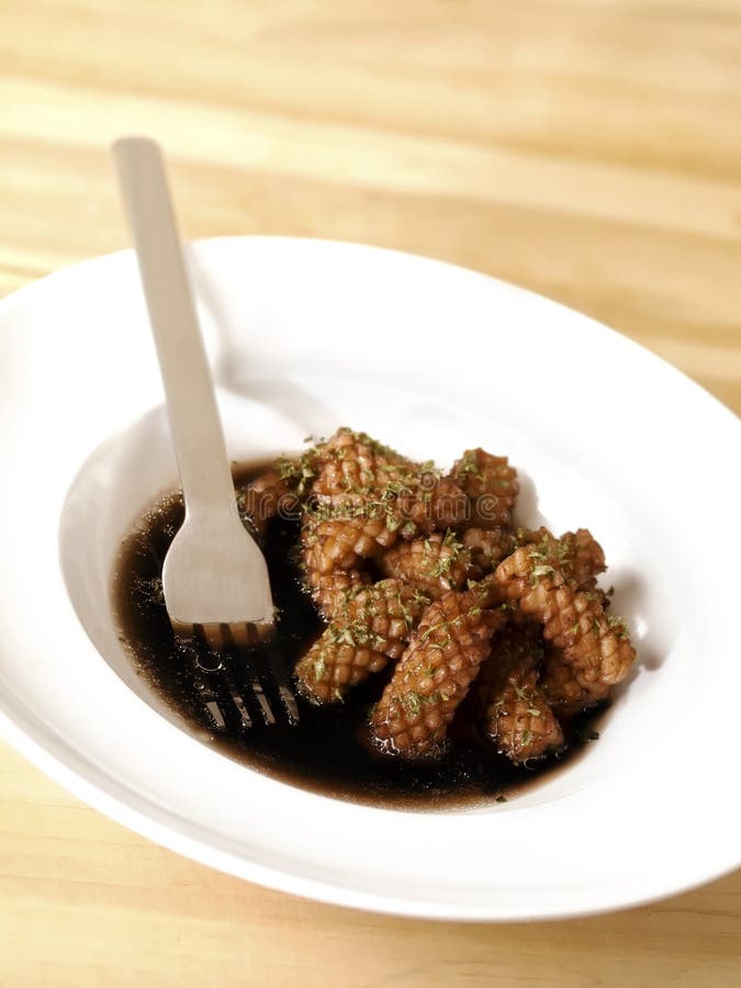 Black ink squid stock image. Image of cooked, food, calamari 27984381