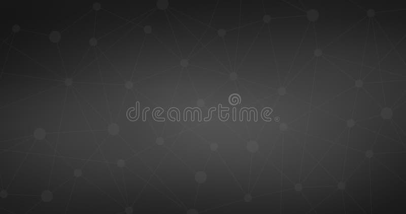 Black Internet connection, molecular abstract background. sense of science and technology graphic design. Vector illustration vector illustration