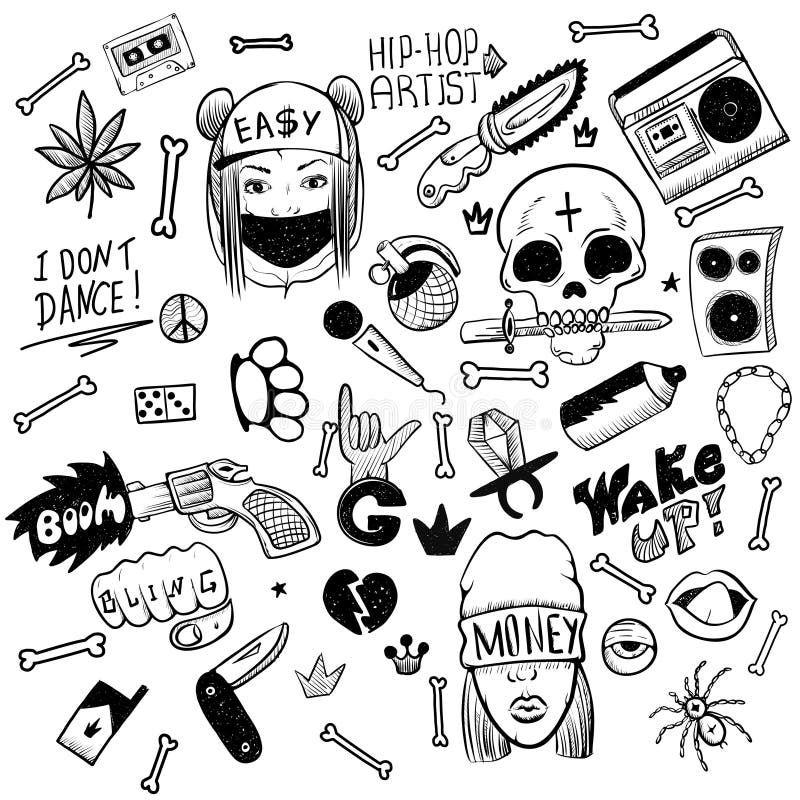 Drawing Street Dance Youth Hip-hop Style PNG Images | PSD Free Download -  Pikbest