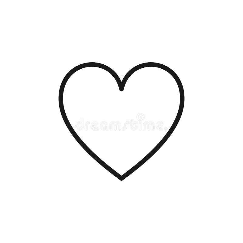 Black Heart Icon Object. Hand Drawn Vector Love Symbol Icon. Rough Brush  and Marker Heart Stock Vector - Illustration of logo, isolated: 168207685