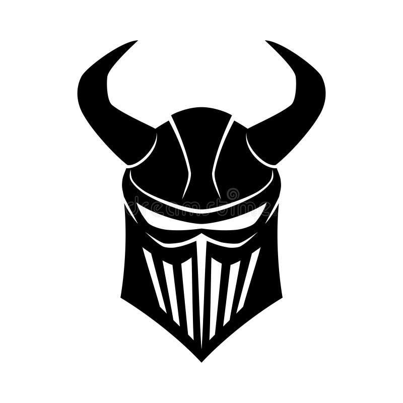 knight helmet silhouette