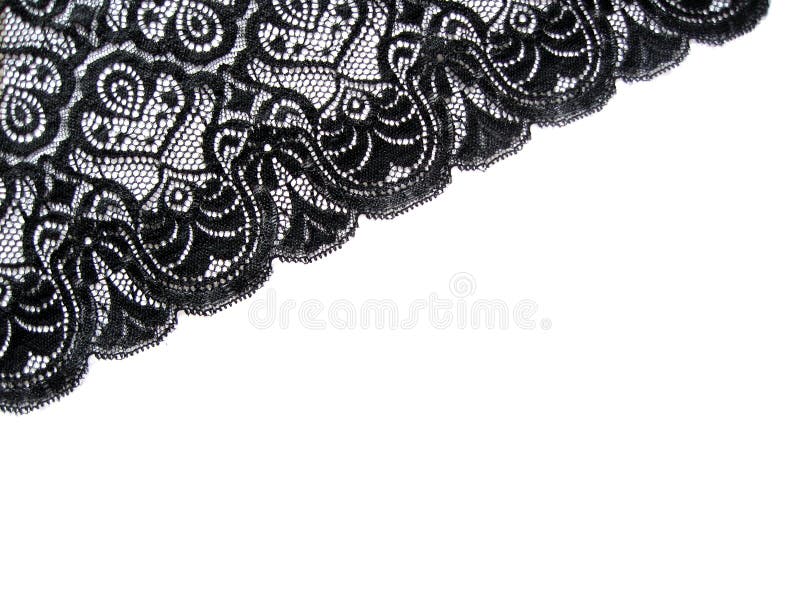 Black lace stock photo. Image of classic, line, illusion - 7463798