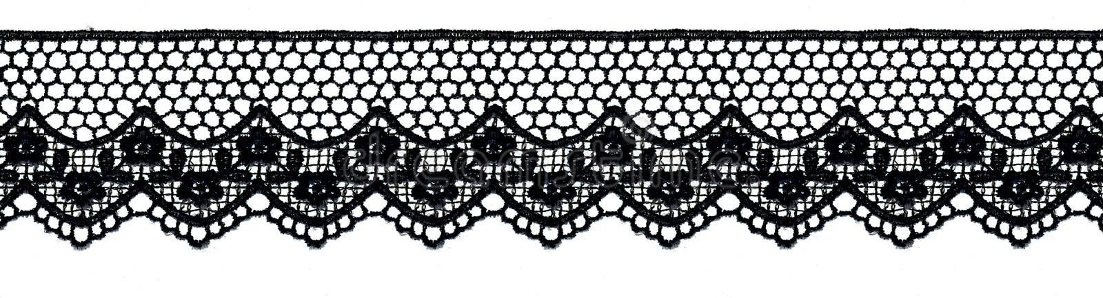 Black lace band stock photo. Image of seethru, band, clothing