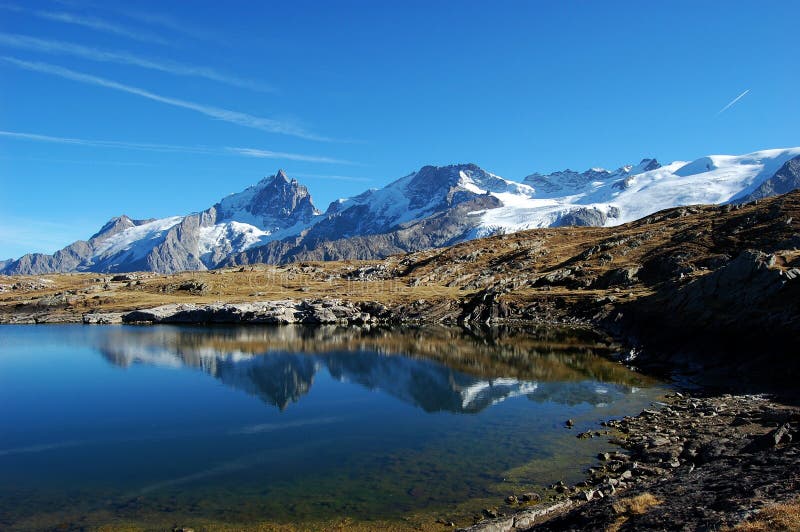 Black Lake, plateau de Paris in Alps, France