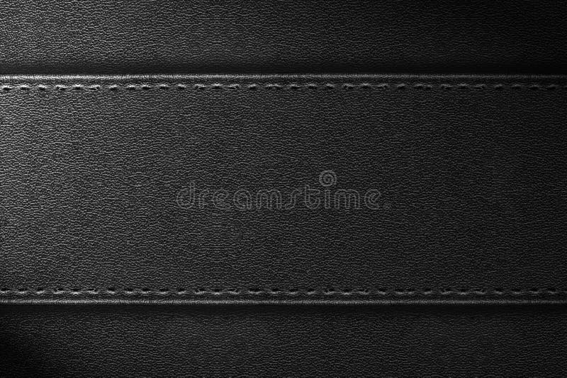 Black leather background royalty free stock image