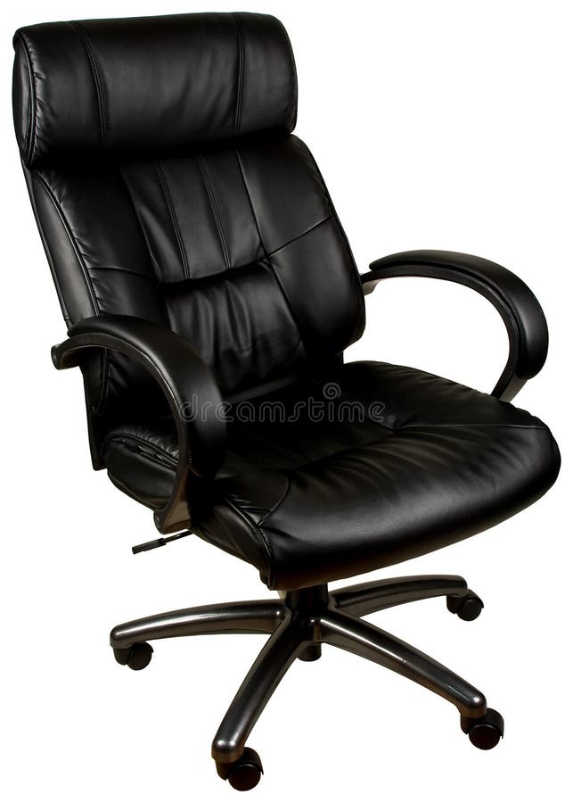 Black Leather Office Chair