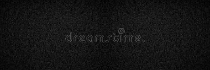 Black Leather Texture Background in Wide Banner Format Stock Image - Image  of website, copy: 195899383