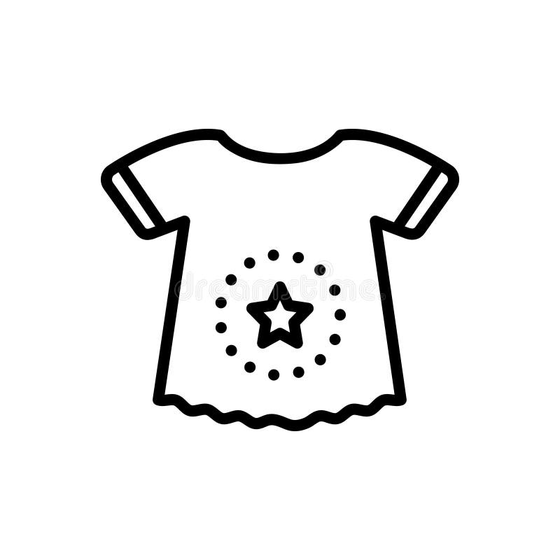 baby clothes clipart black and white