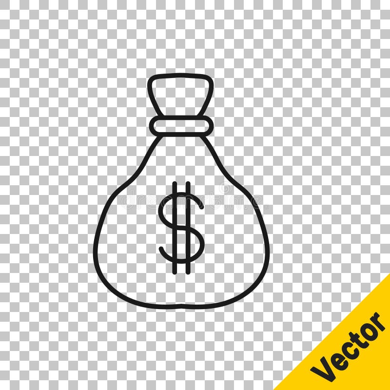 Transparent Money Bag Stock Illustrations – 3,238 Transparent Money Bag  Stock Illustrations, Vectors & Clipart - Dreamstime