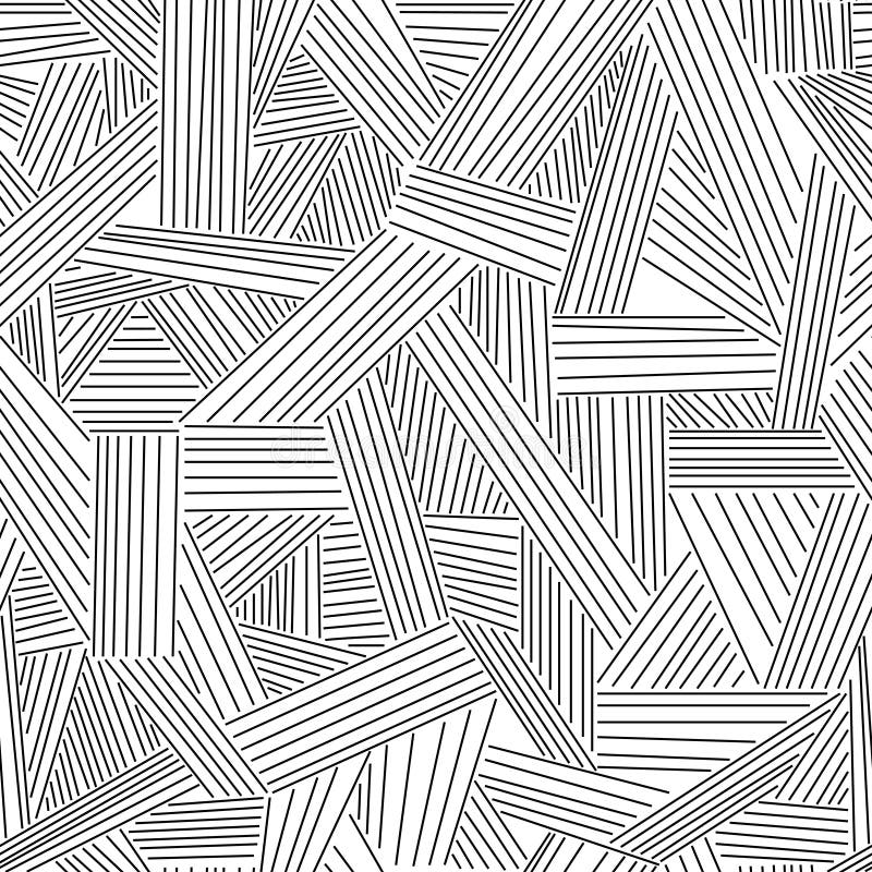 Black lines pattern stock vector. Illustration of decoration - 225029804