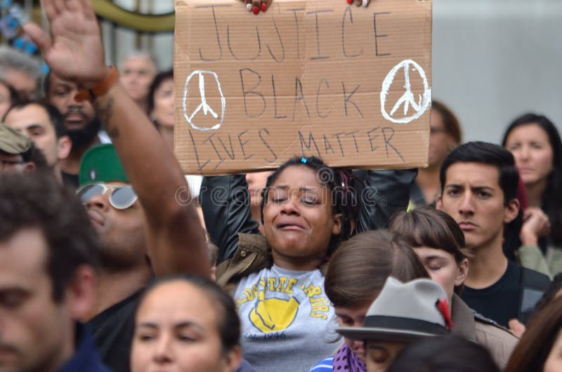 Black Lives Matter Protest royalty free stock image Black Lives Matter Protest royalty free stock image